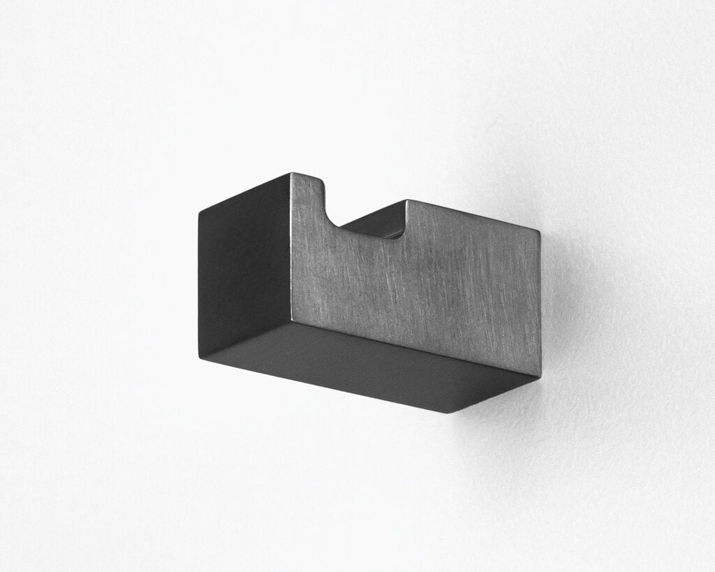 Grey wall hook