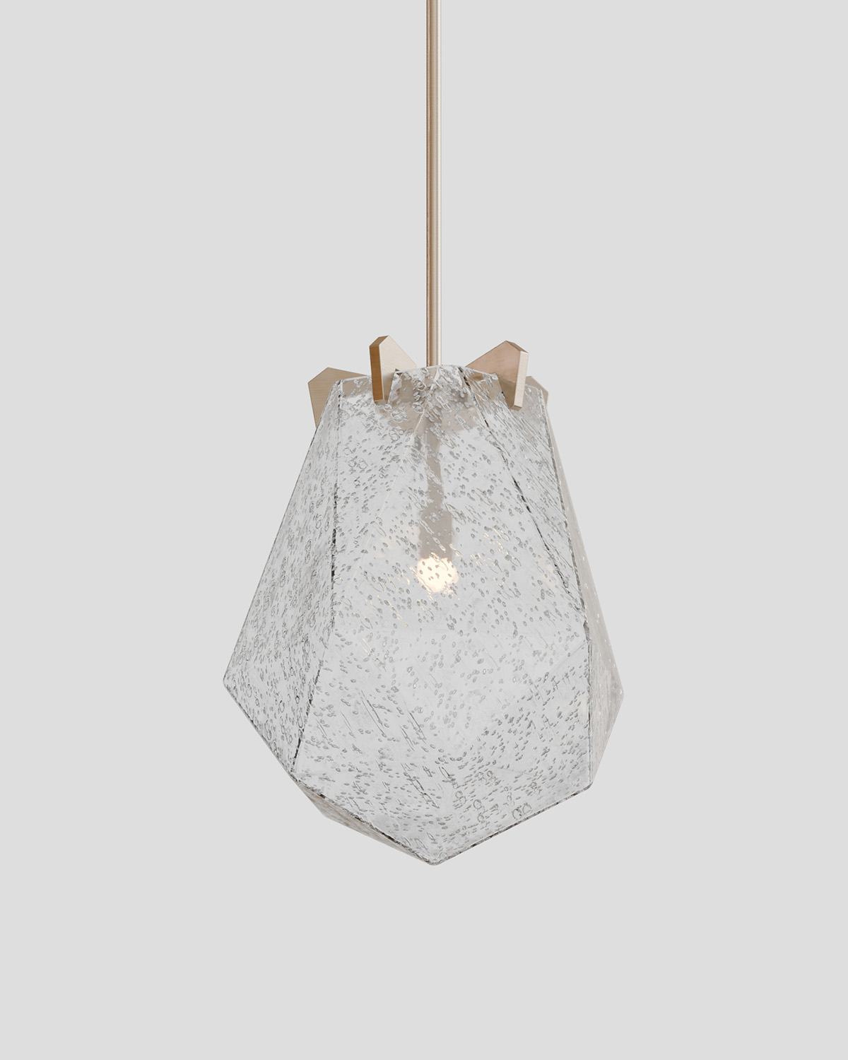 Gabriel Scott Briolette Pendant in Bubbles