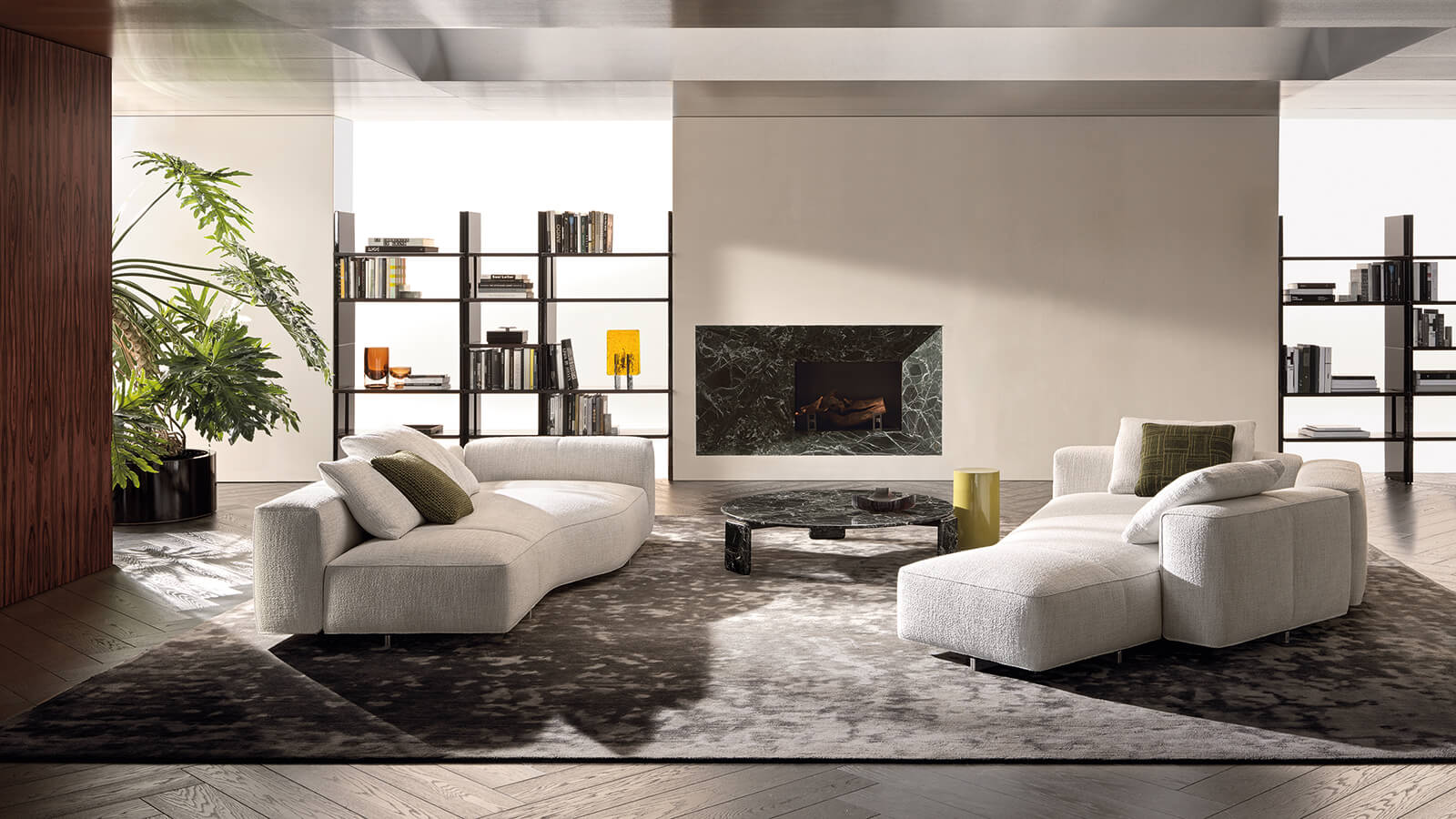 Yves Sofas by Hannes Peer for Minotti