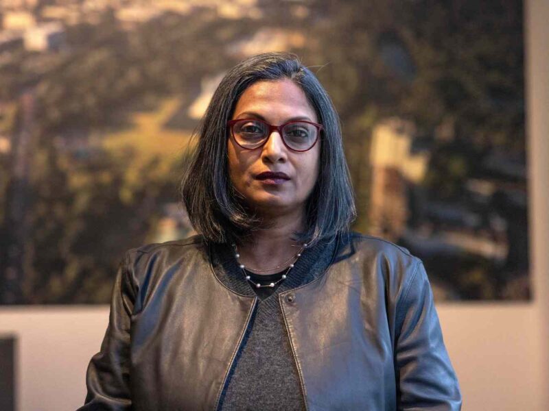 Marina Tabassum portrait for Serpentine Pavilion commission.