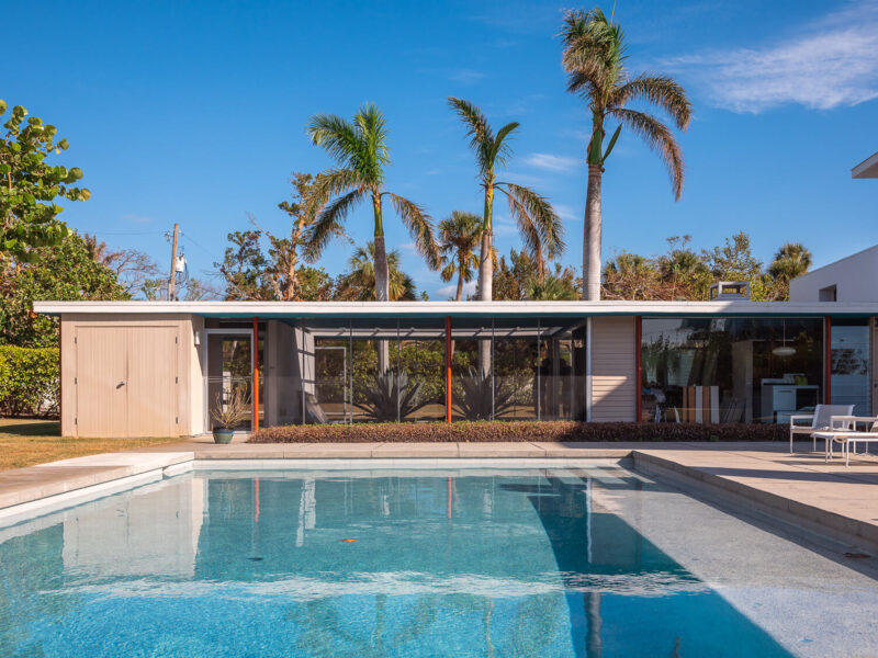 In recent years, Paul Rudolph's restored Revere Quality House (1948) has become increasingly prone to flooding, threatening the viability of long-term preservation.