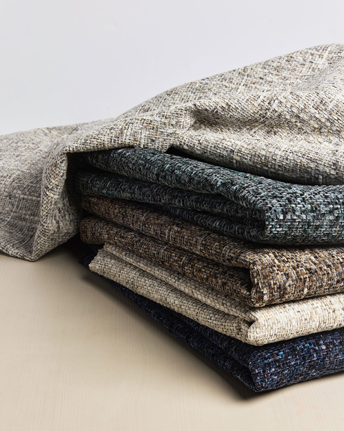 Five new soft and richly textured patterns from Supreen includes a sumptuous and luxe chenille