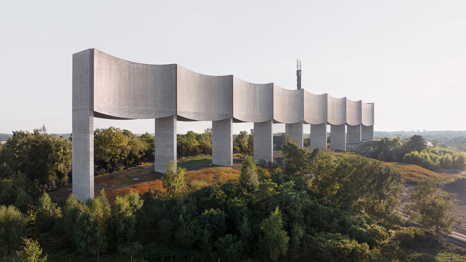 Våga Water Tower by White Arkitekter