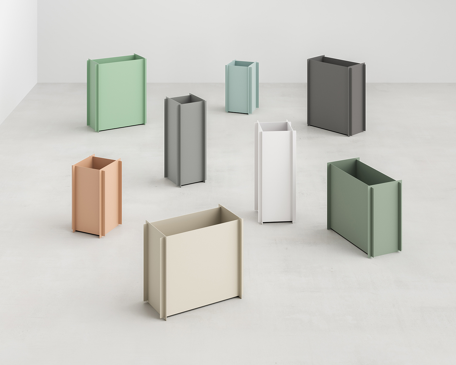 Cross Contour Planters Arcadia