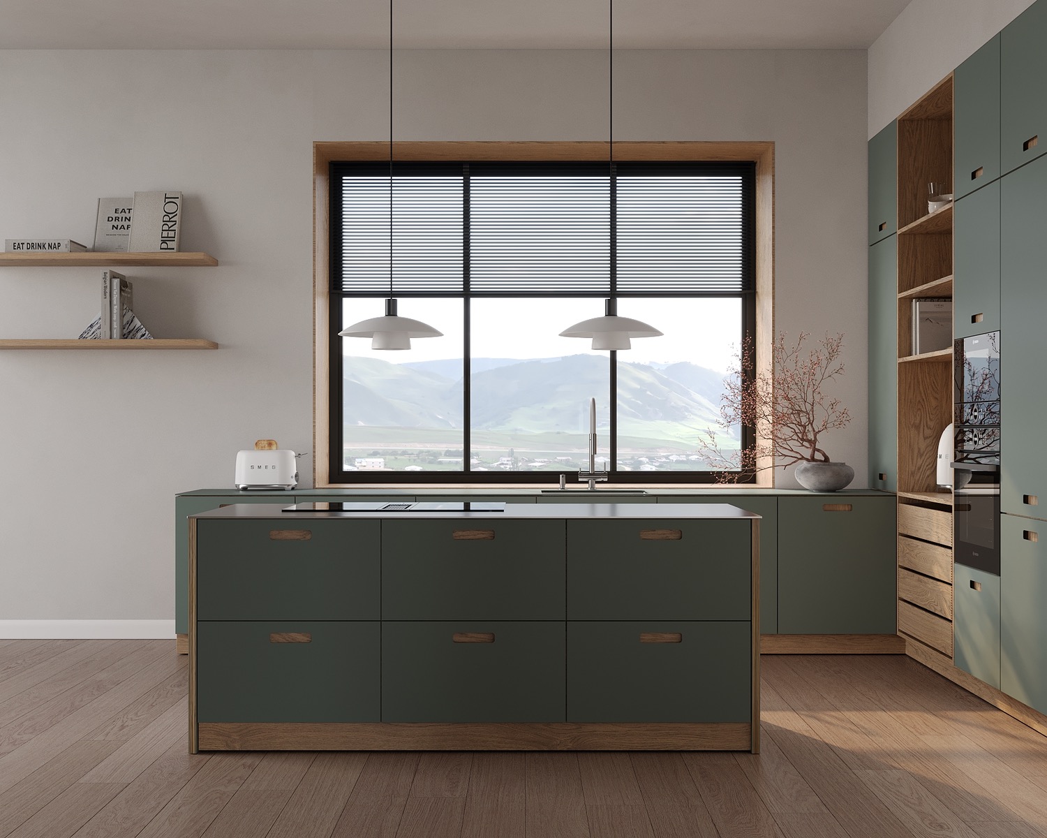 Recess systems and islands collection by Corner Spec Sheets 01