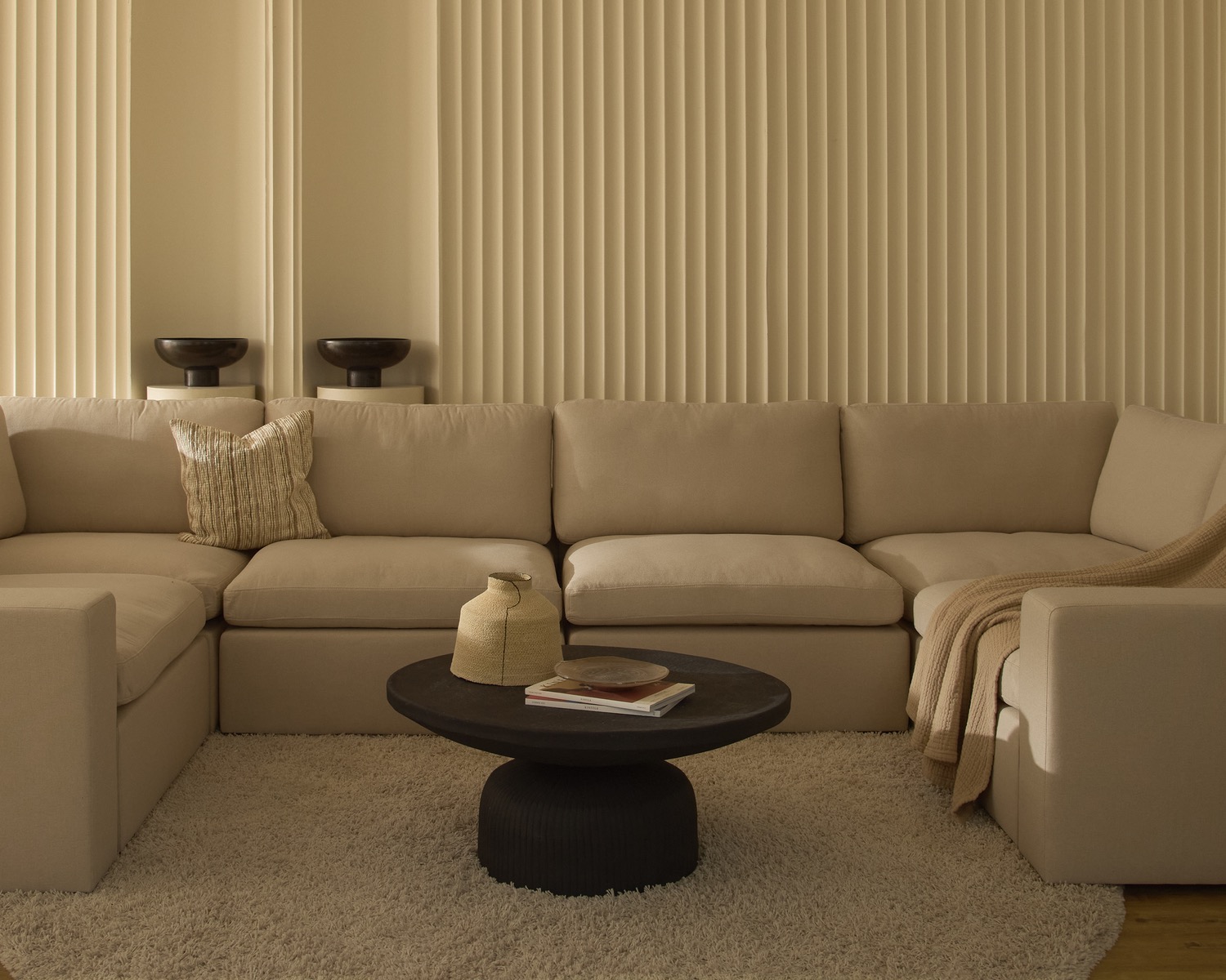 Aire Sofa Collection Silk & Snow