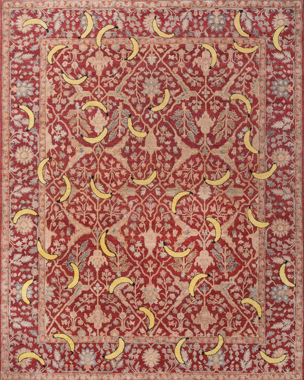 Bananas from the Playing With Tradition collection by Jaipur Rugs