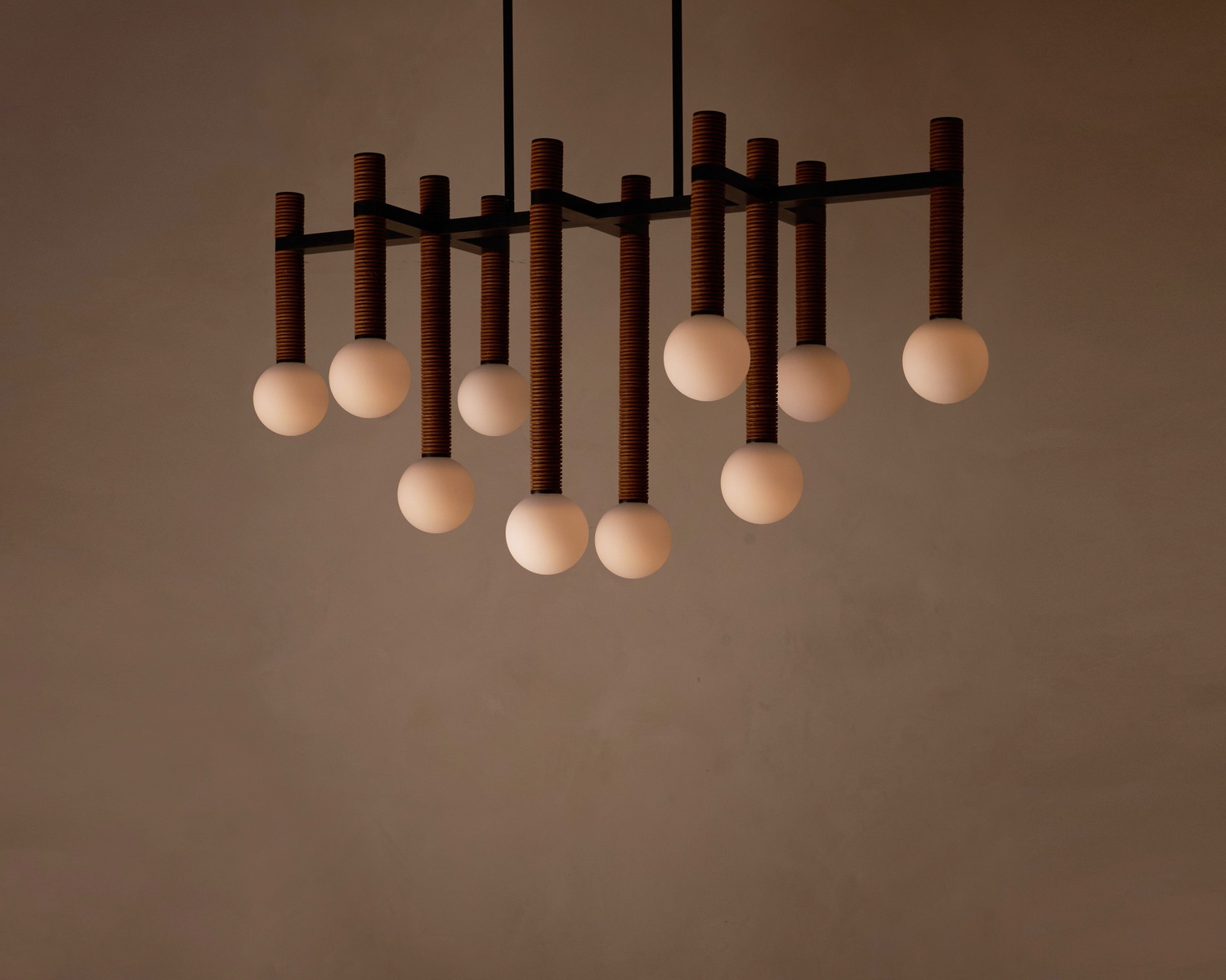 Pell chandelier Studio Luddite