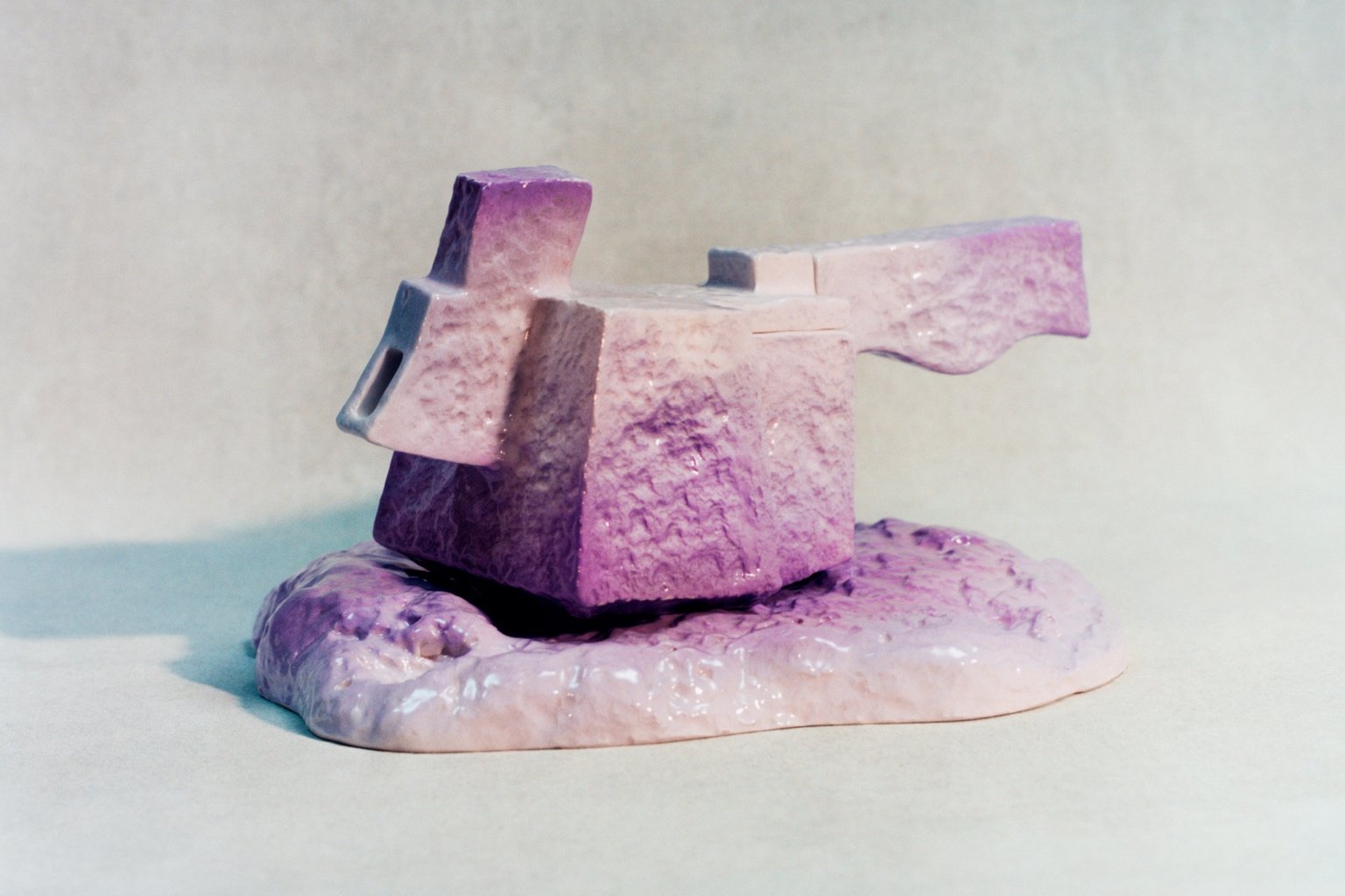 A sculptural, vaguely squirrel-like rendition by Patricia Urquiola was one of the designs at a typology exhibition showcasing many types of teapots.