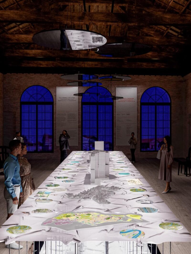 Venice Biennale render of the Singapore Pavilion, Venice Architecture Biennale 2025. Image courtesy of the Singapore University of Technology and Design (SUTD)_2