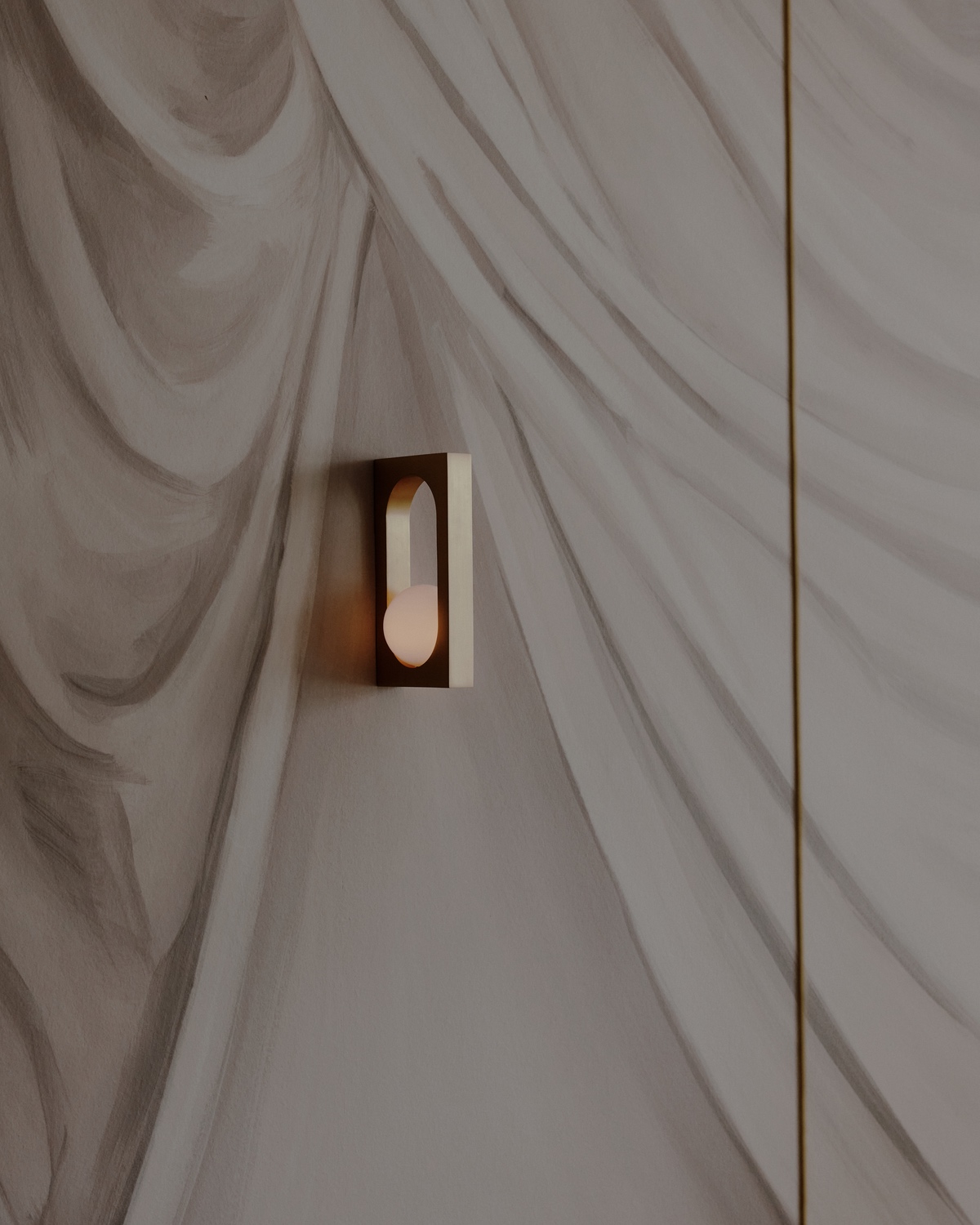 Detail of Overture wallpaper collection designed by Lee Broom