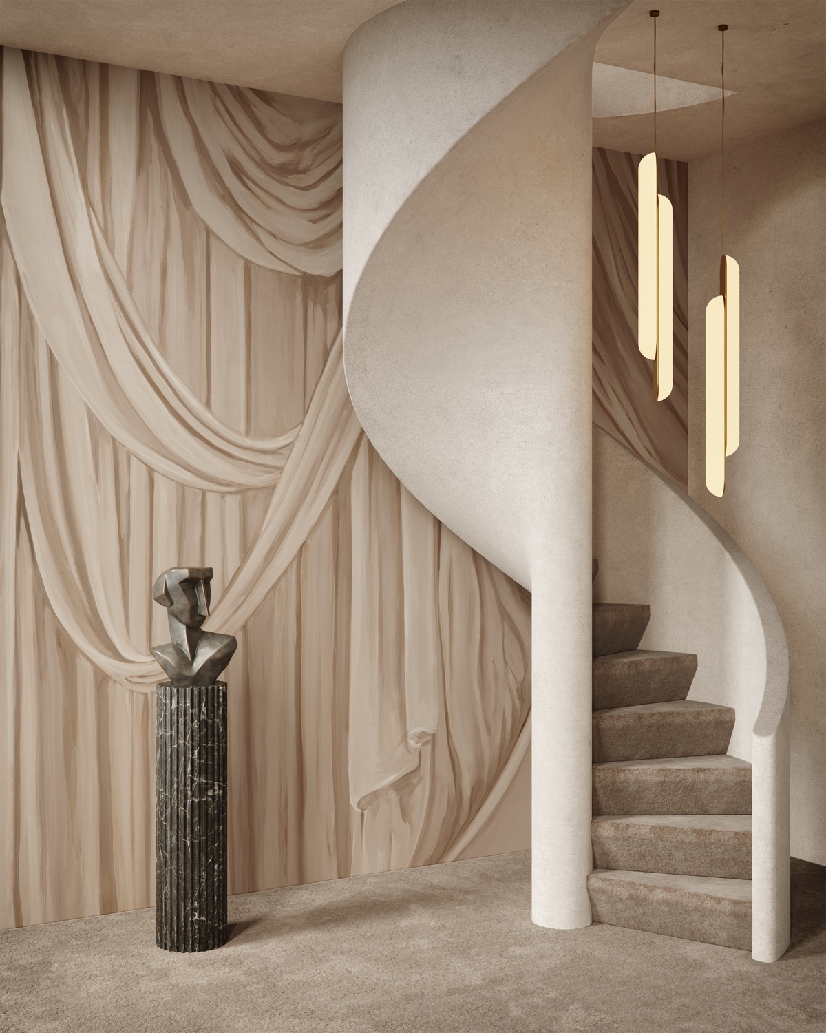 The Overture wallpaper collection by Lee Broom for Calico