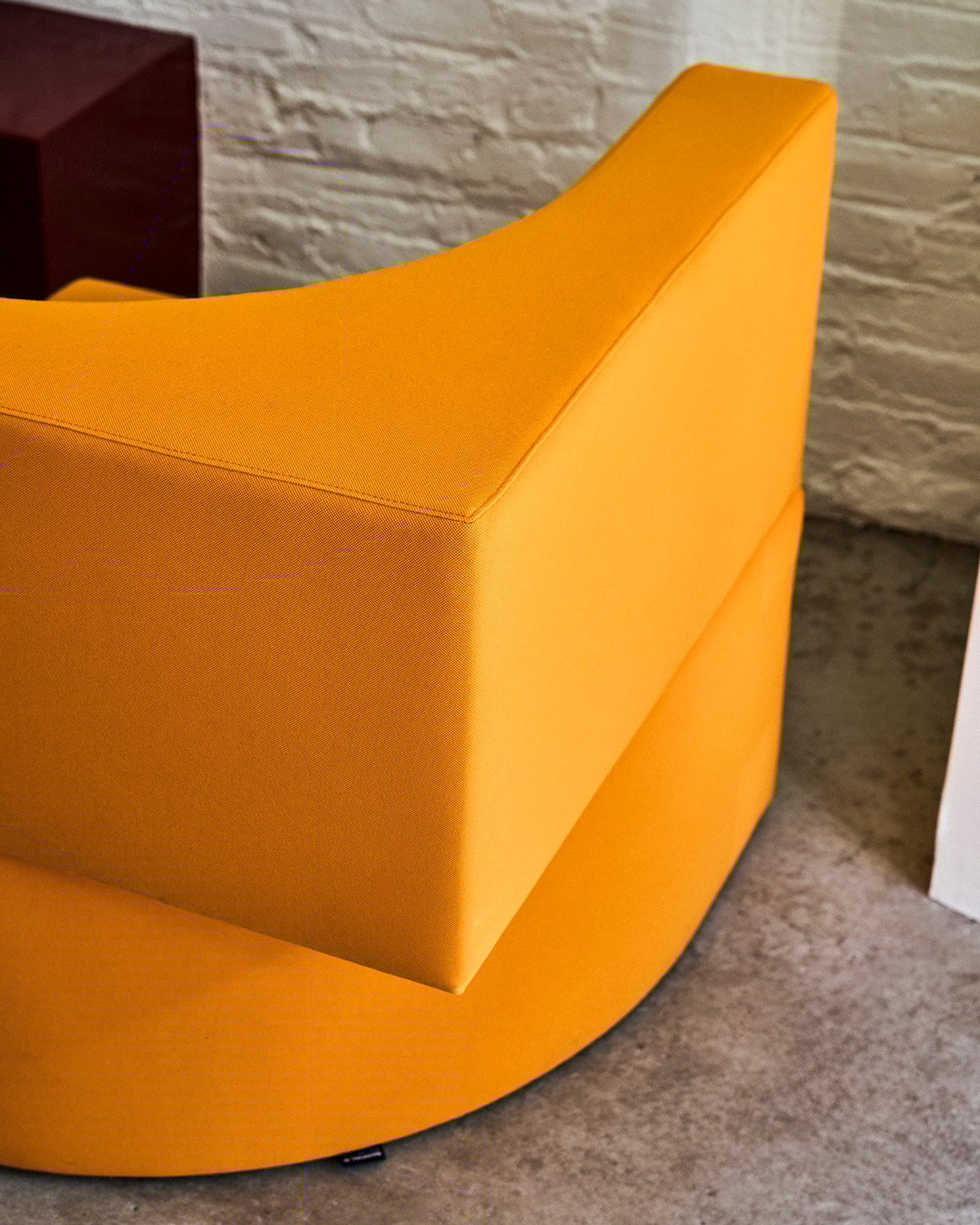 Orange Sancal sofa