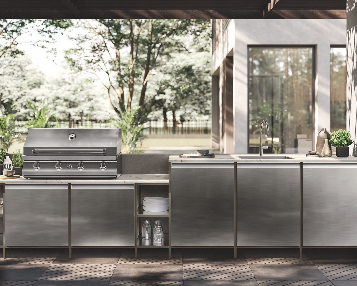 Formalia Outdoor Kitchen Scavolini