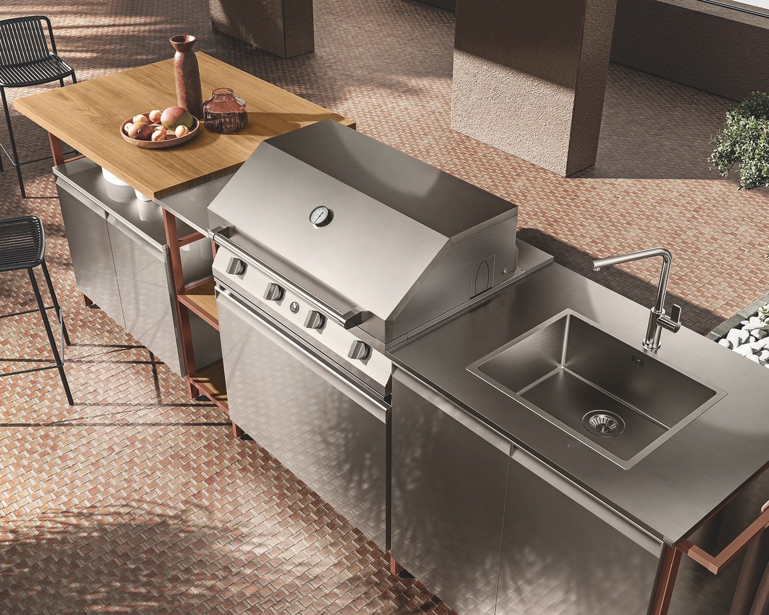 Formalia Outdoor Kitchen Scavolini