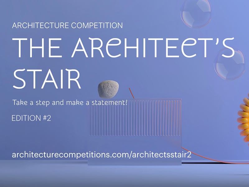 Architect's Stair Edition Two - purple background with white text
