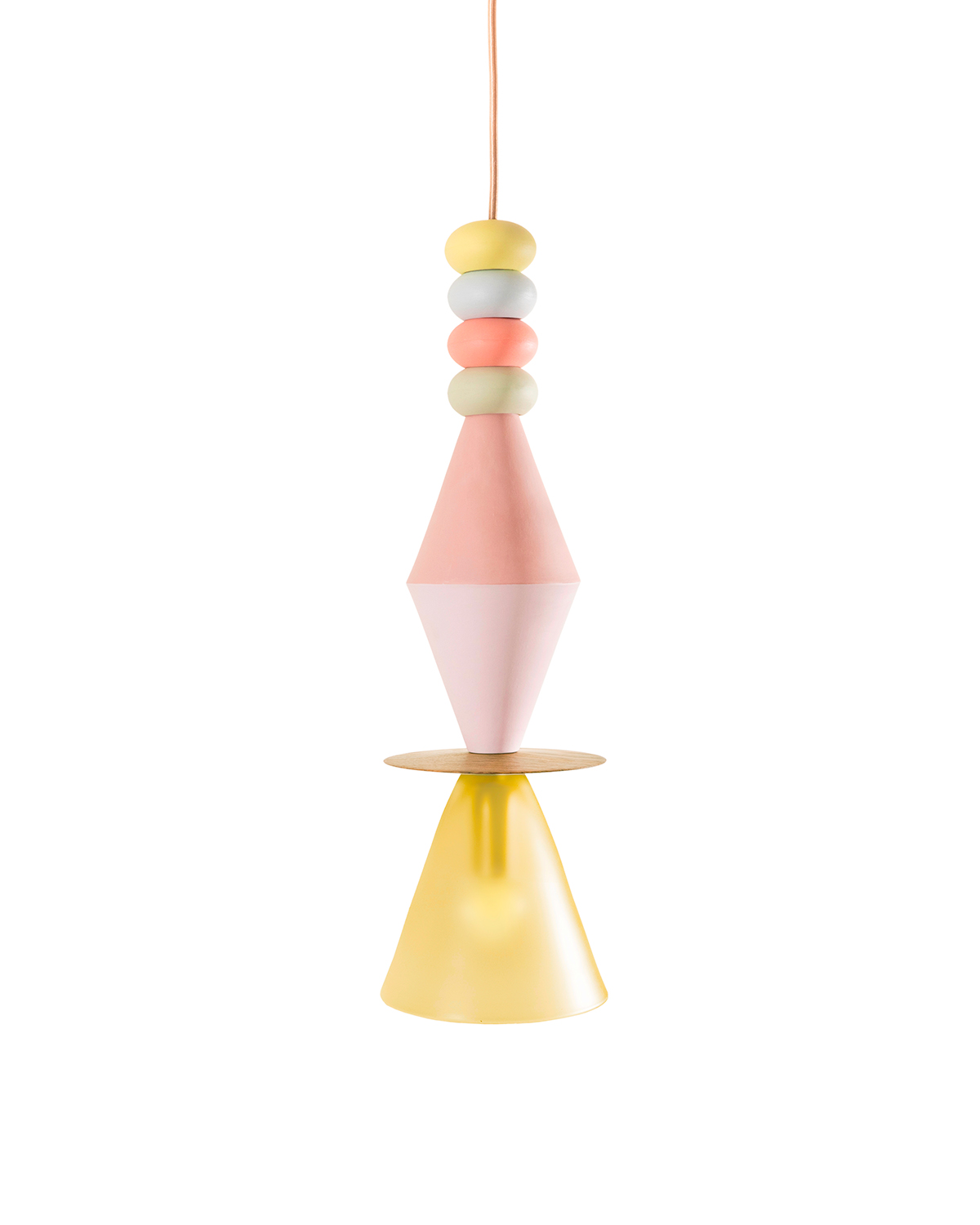 Multicoloured lamp