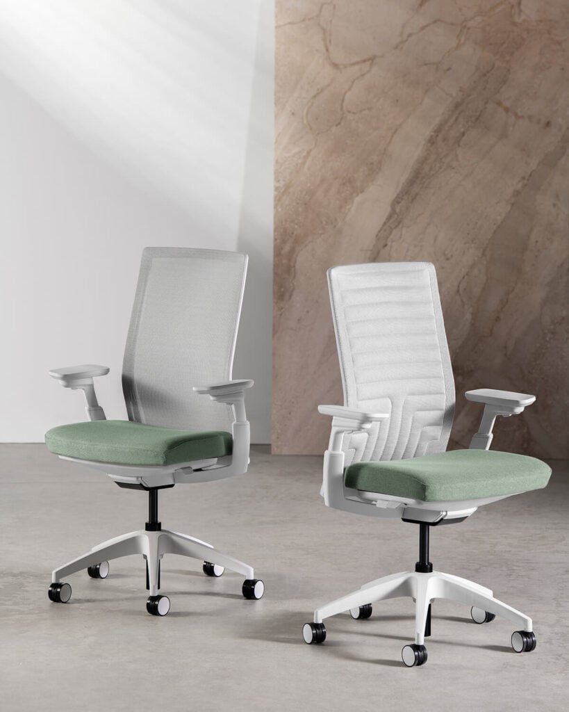 Evo chairs by Allsteel