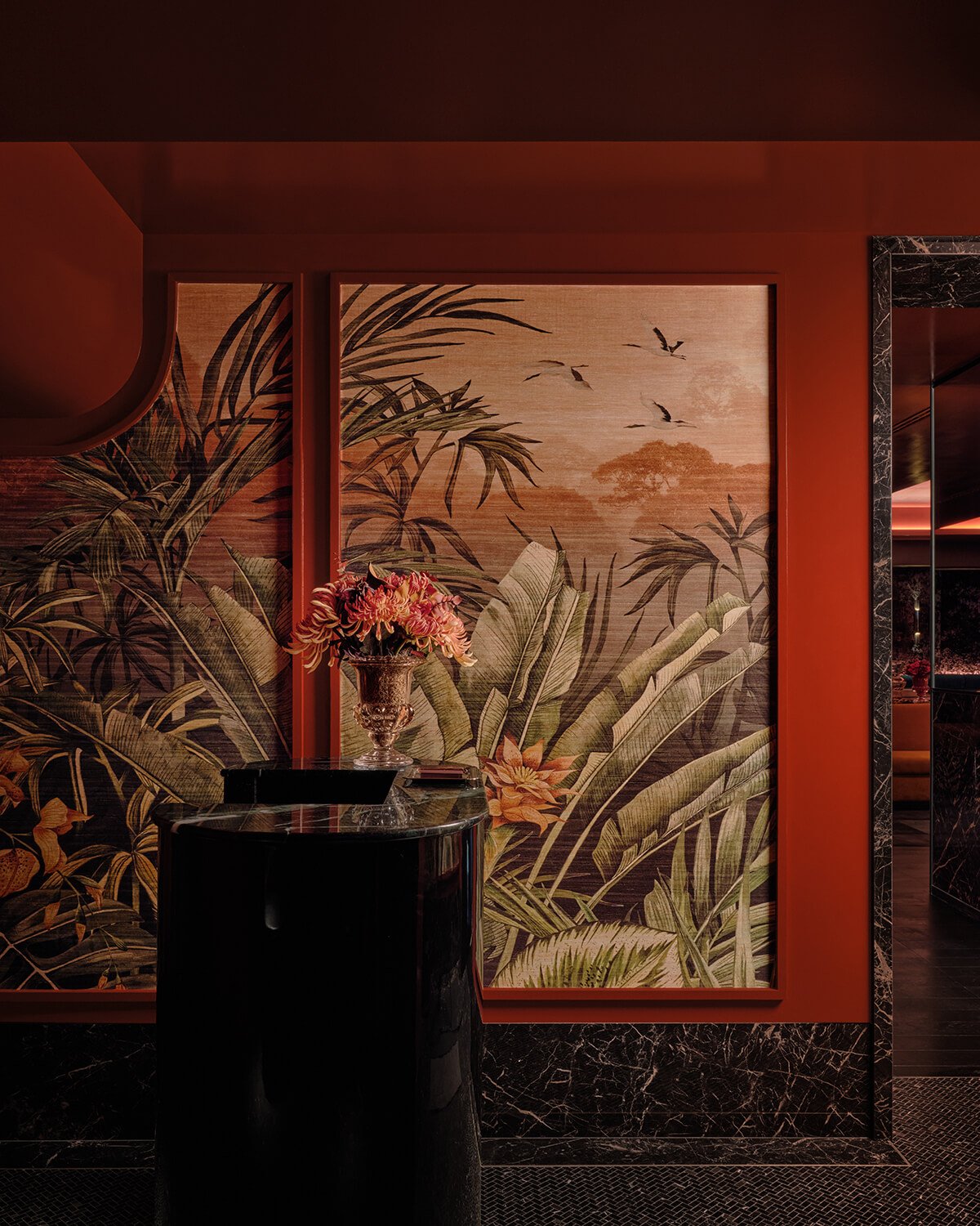 Bowie Supper Club in Montreal designed by Ivy Studio