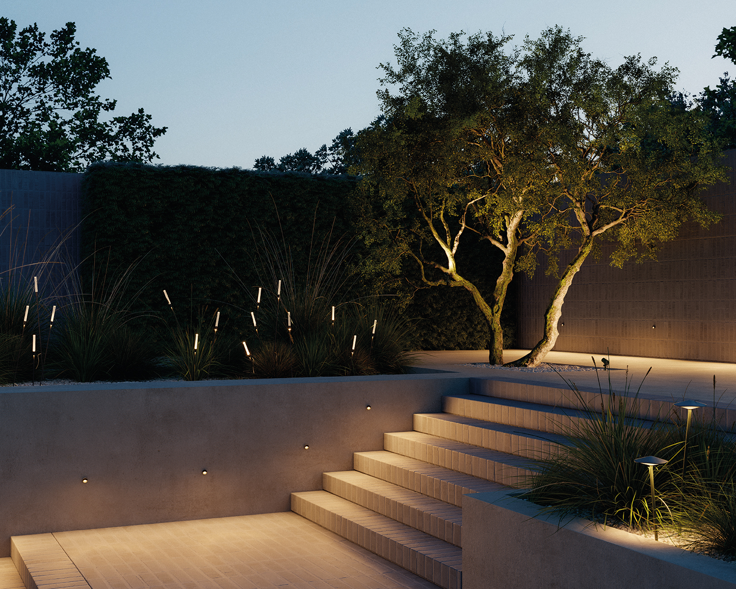 Outdoor lighting collection Lodes