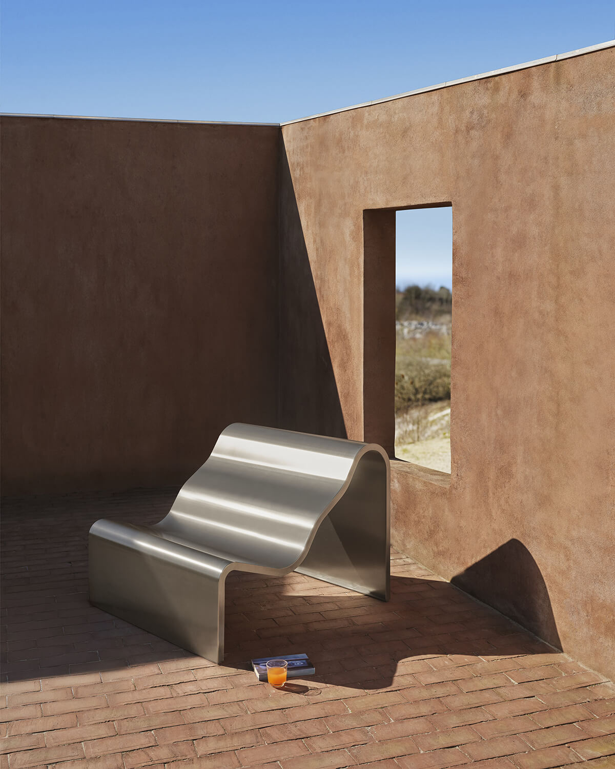 Dream View bench by Muuto