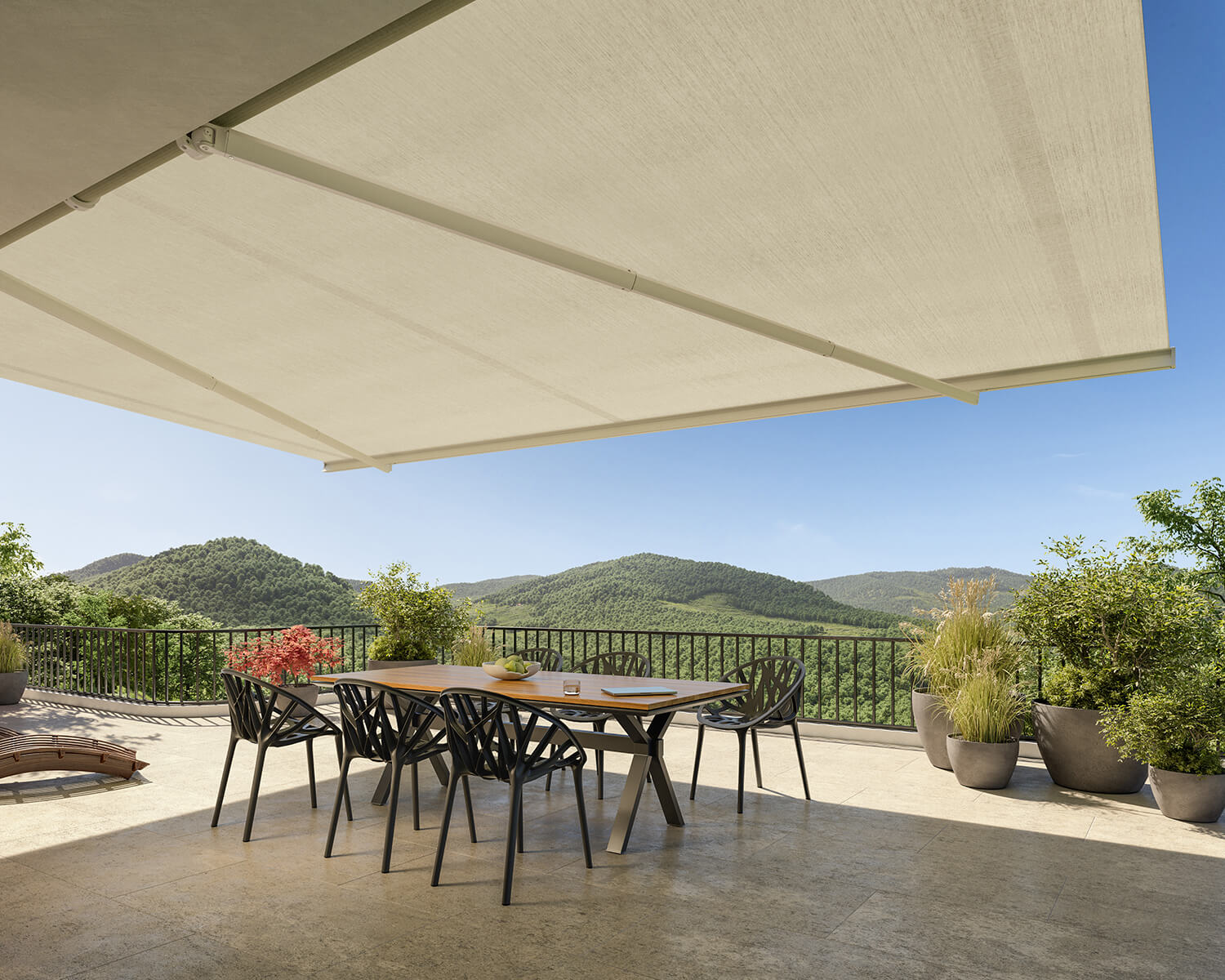 Vivo Trilliant sun protection system from Stobag