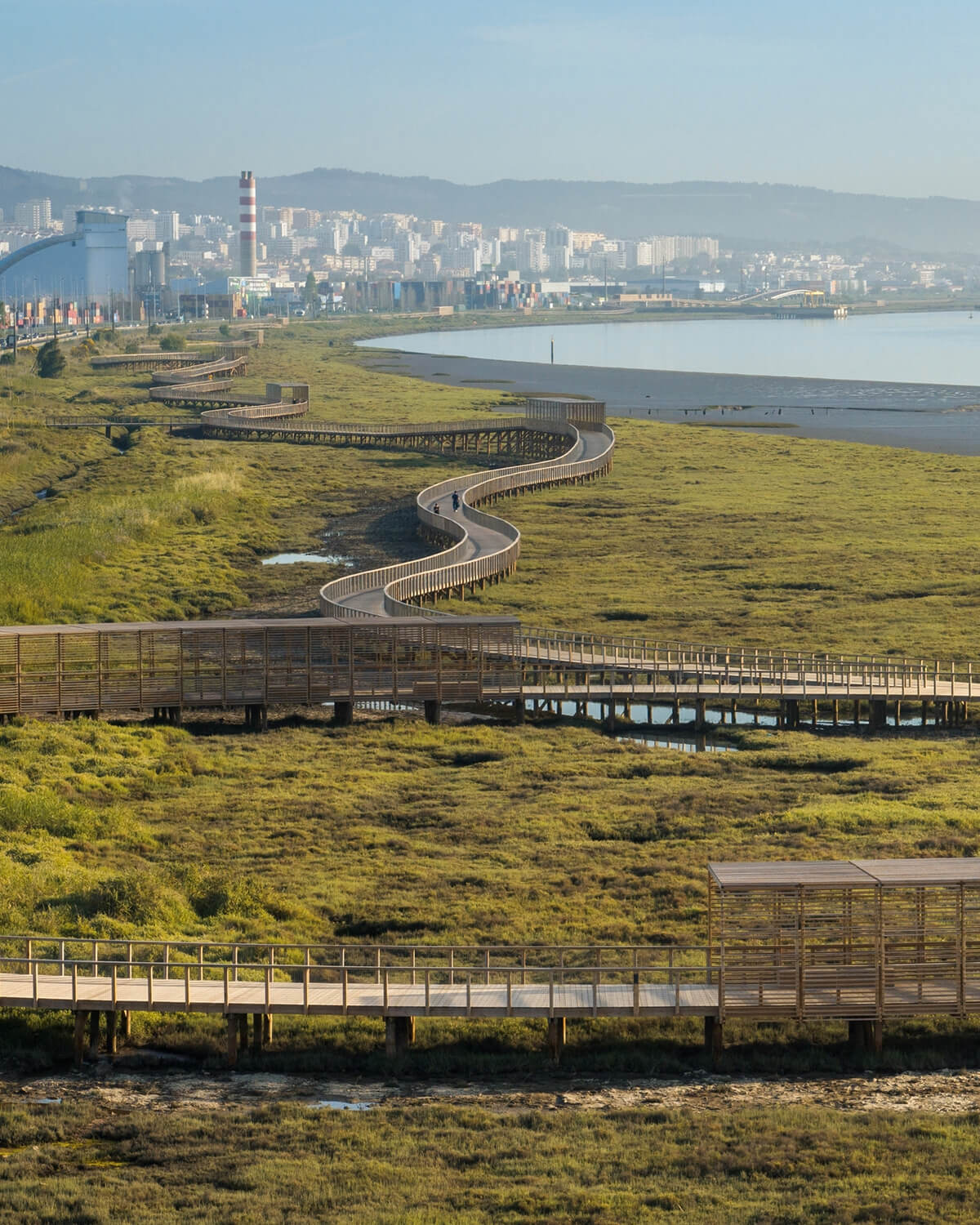 Boardwalk on the Tagus River by Topiaris Landscape Architecture