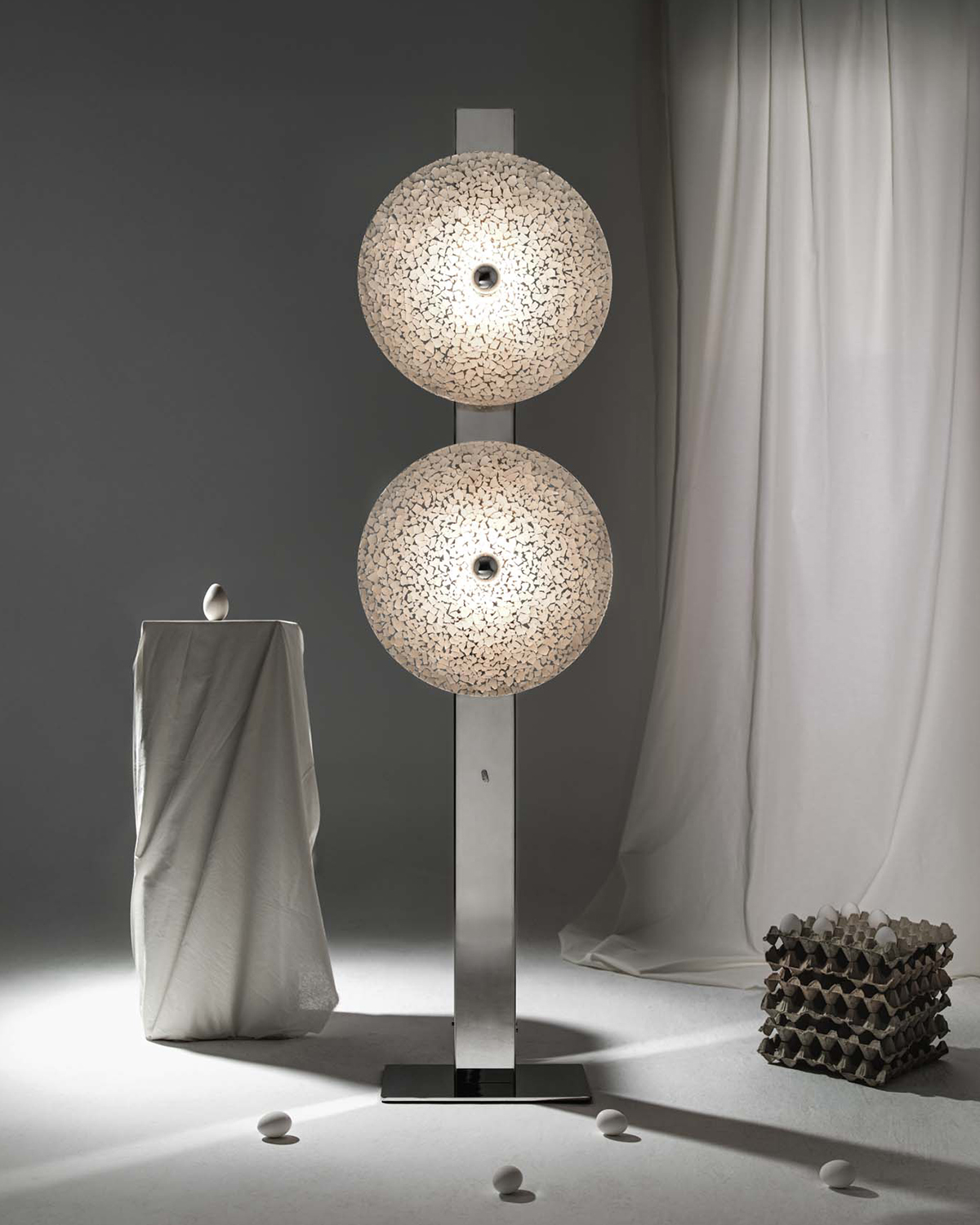 Hatch floor lamp by Studio Yellowdot