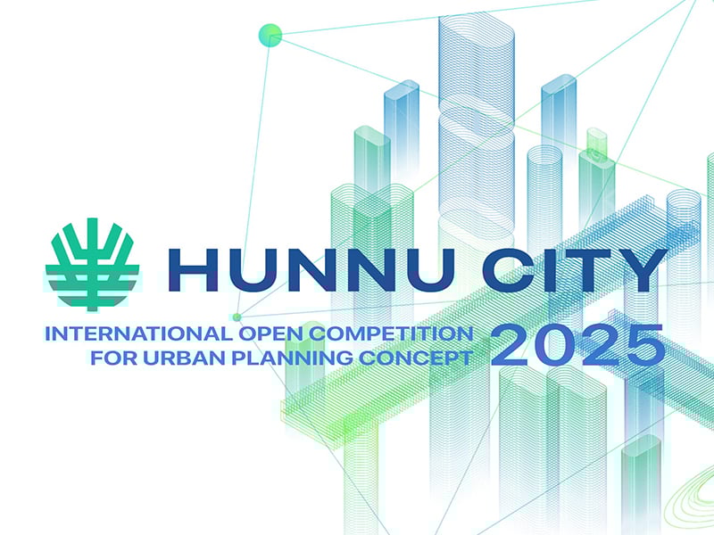 Hunnu City Design Competition 2025 poster