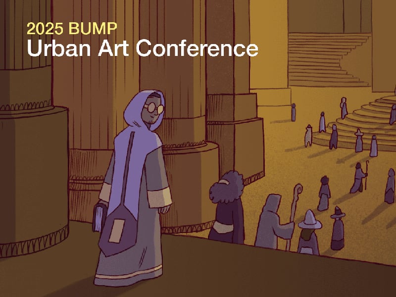 BUMP Urban Art Conference 2025 poster