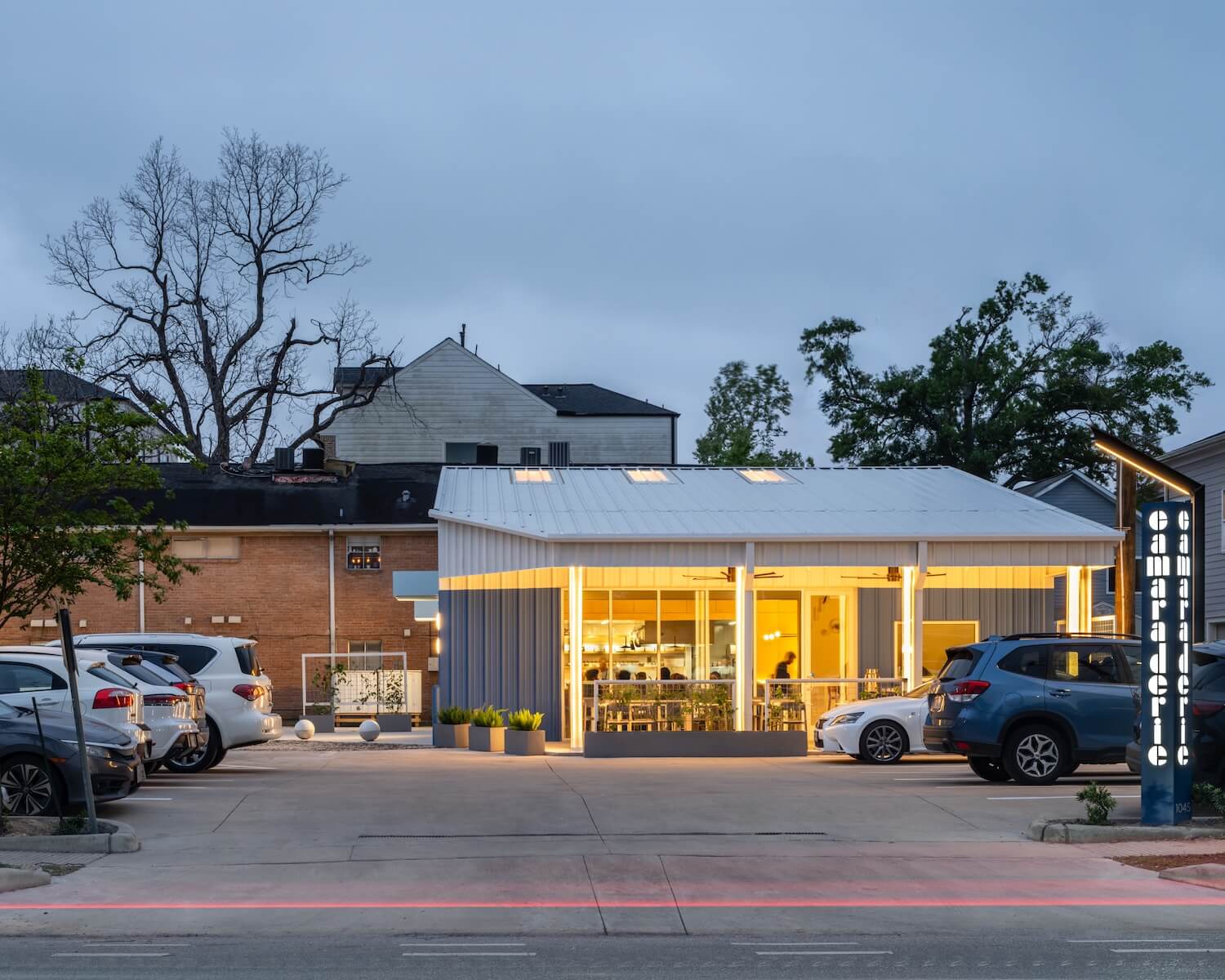 A Houston Garage Becomes a Restaurant with a Public Heart
