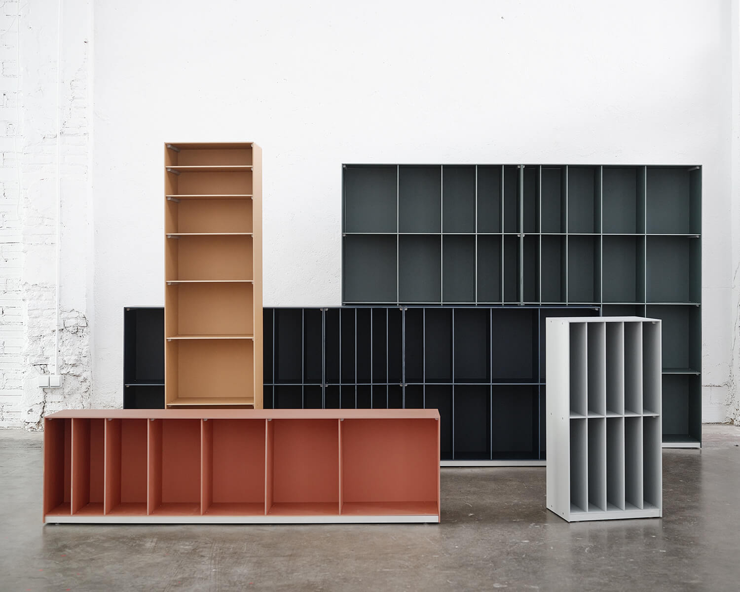 Sequence shelving system by Snøhetta for BD Barcelona