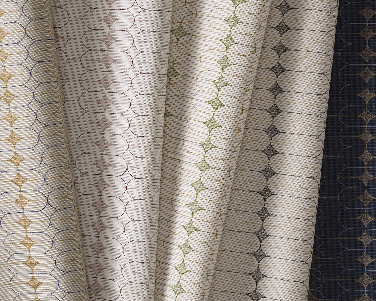 Cloister Embroider from the Studio collection Carnegie