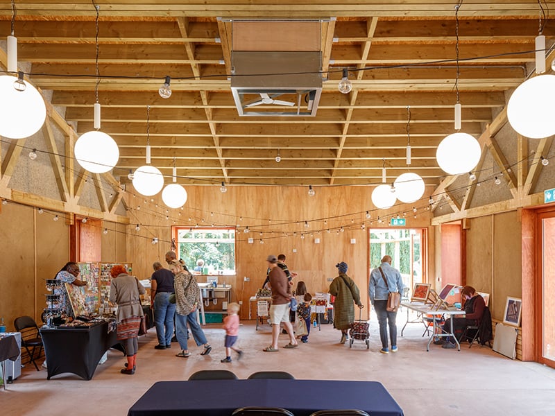 Wolves Lane Centre community hall, London, UK