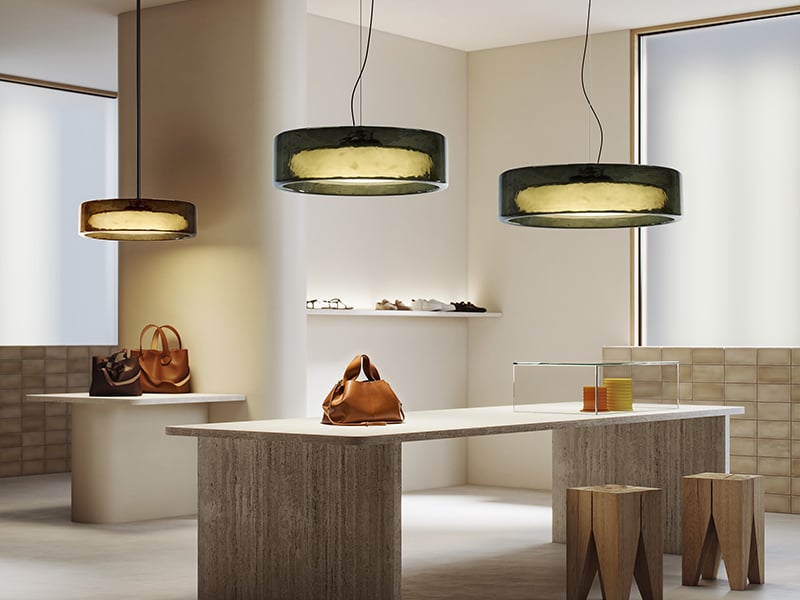 Ringo pendant lights by Marset