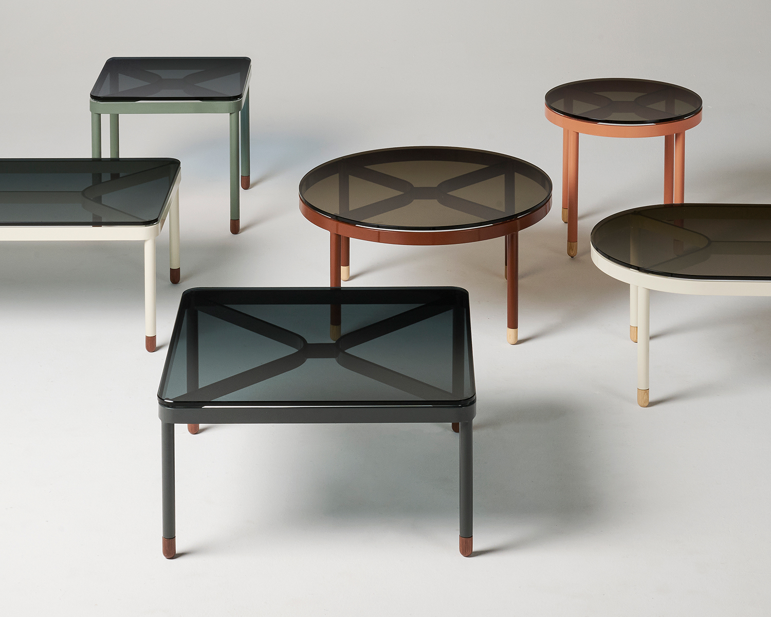 Ojai occasional table collection by Martin Brattrud