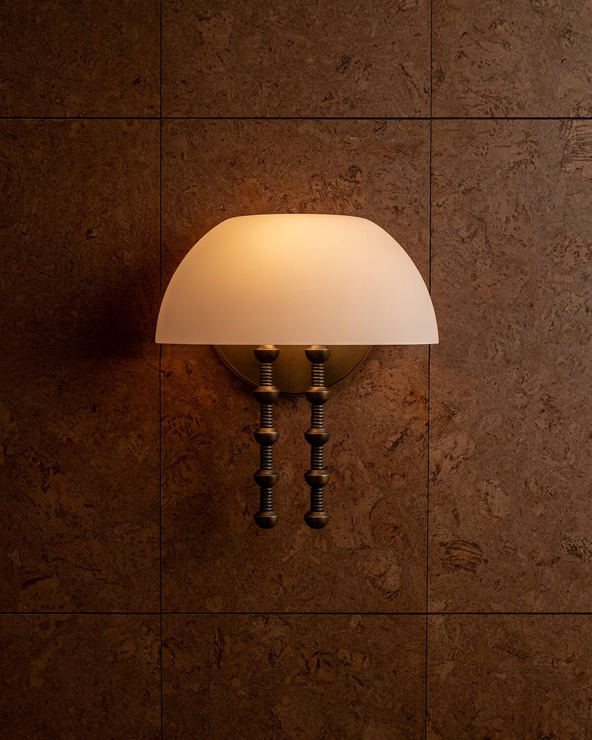 Akner wall fixture by Studio Luddite