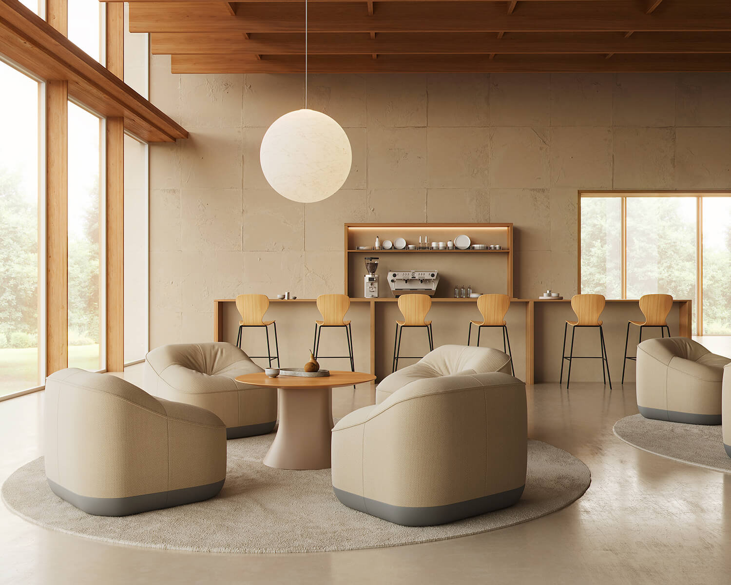 Cubow soft seating collection from Viccarbe