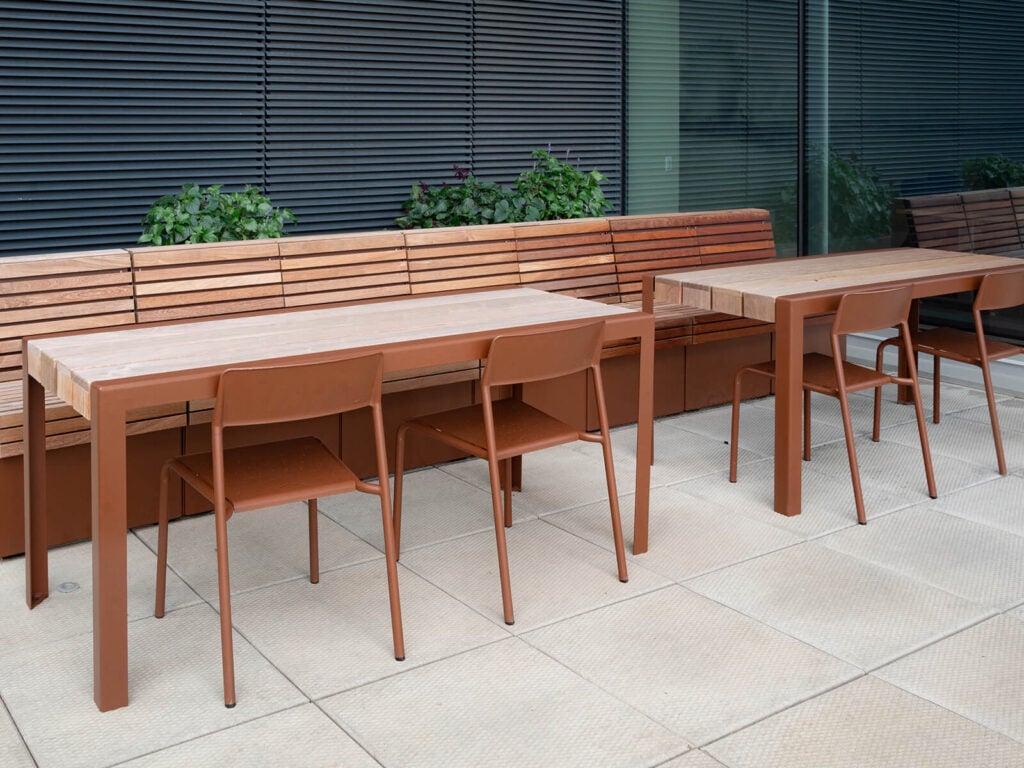 1050 Dining Table by Maglin Site Furniture