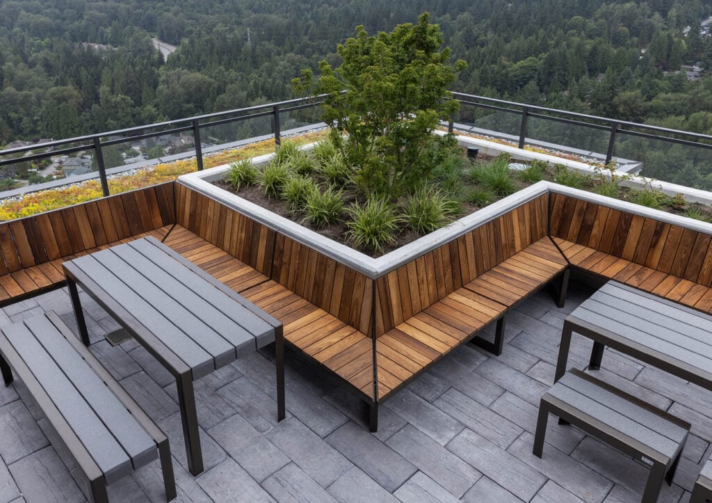 1050 Dining Table by Maglin Site Furniture
