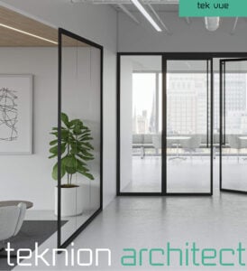 Tek Vue Curved Walls brochure from Teknion