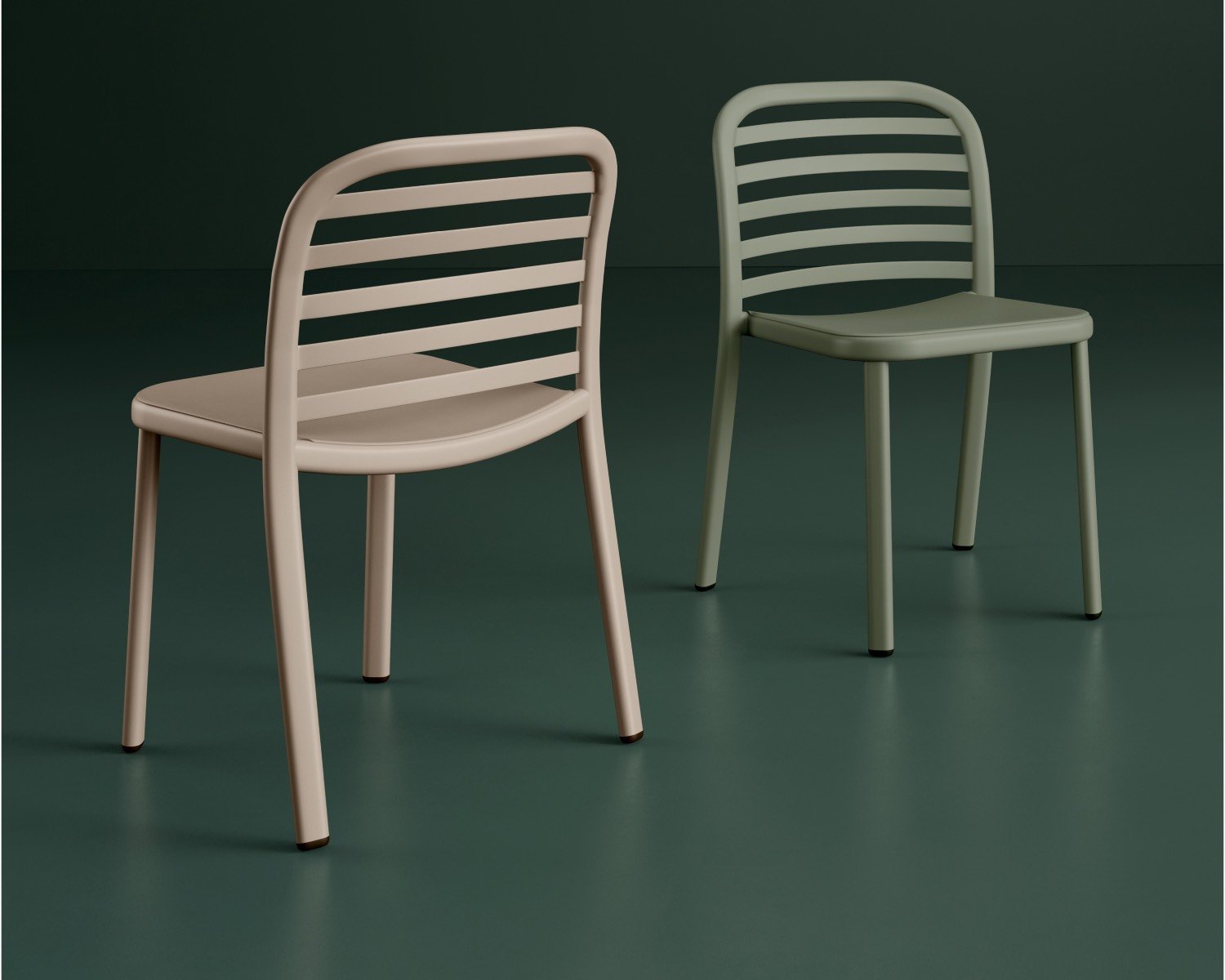 The Horizon Chair from Davis Furniture is available in a range of textured powder-coated finishes