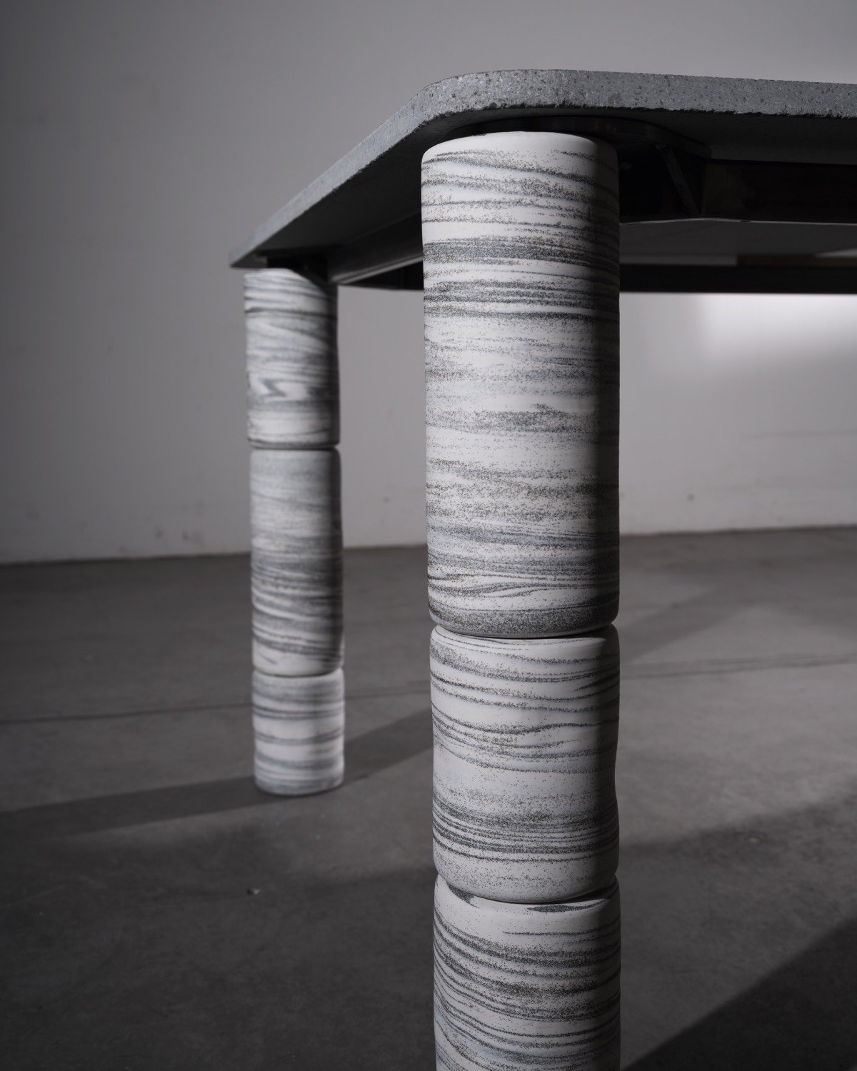 Brick table Gervasoni