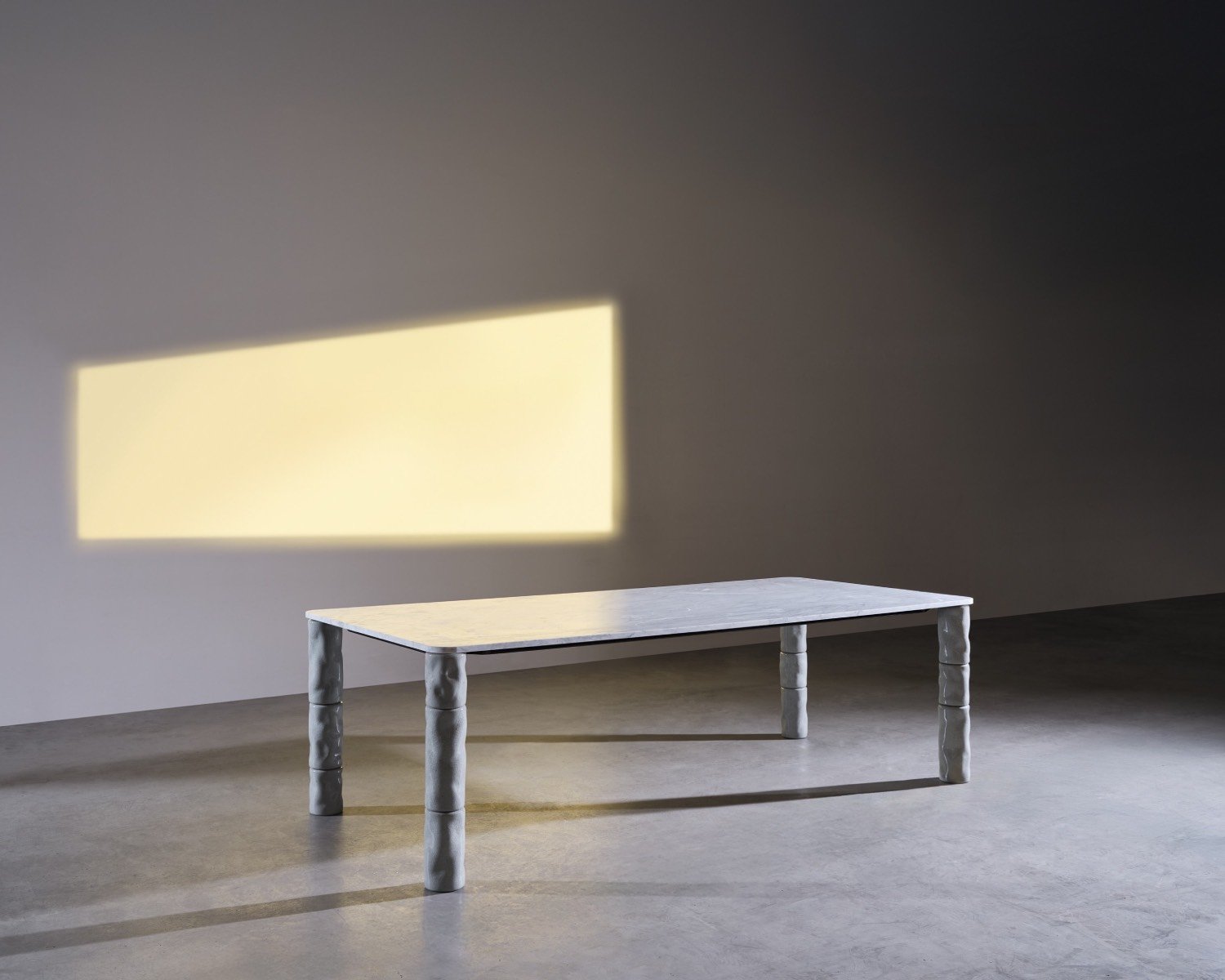 Brick table Gervasoni