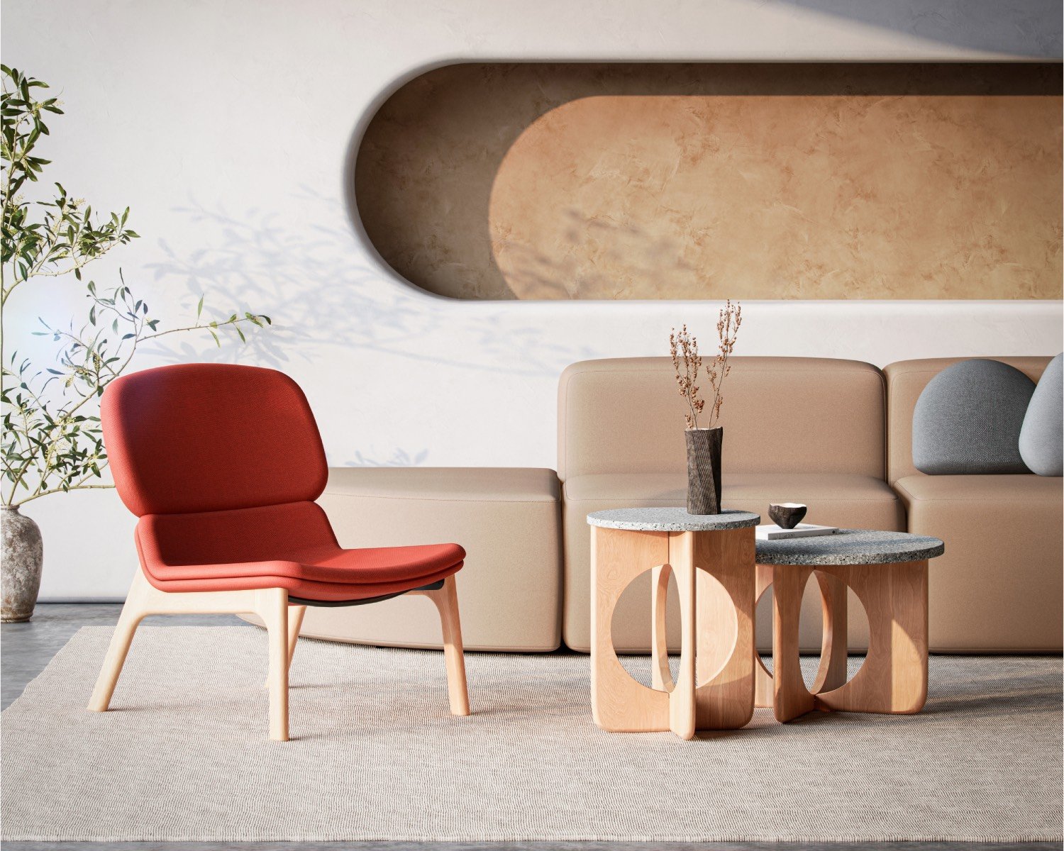Mason lounge chair KFI Studios