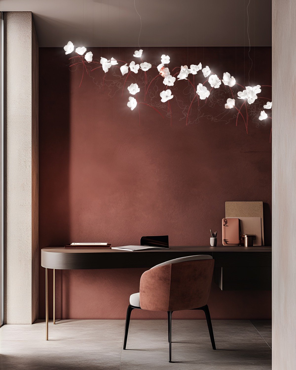 Poppy suspension lamp Slamp