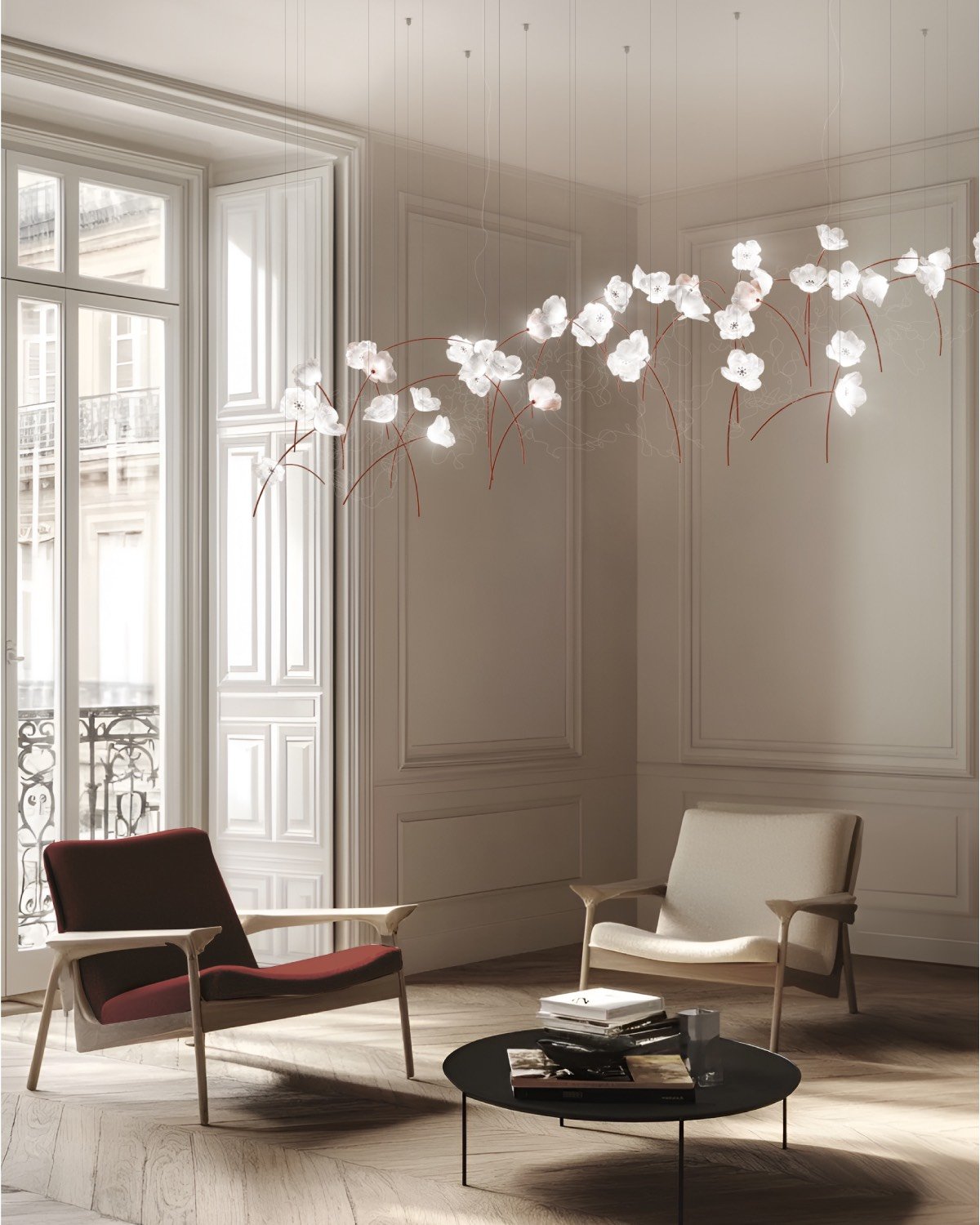 Poppy suspension lamp Slamp