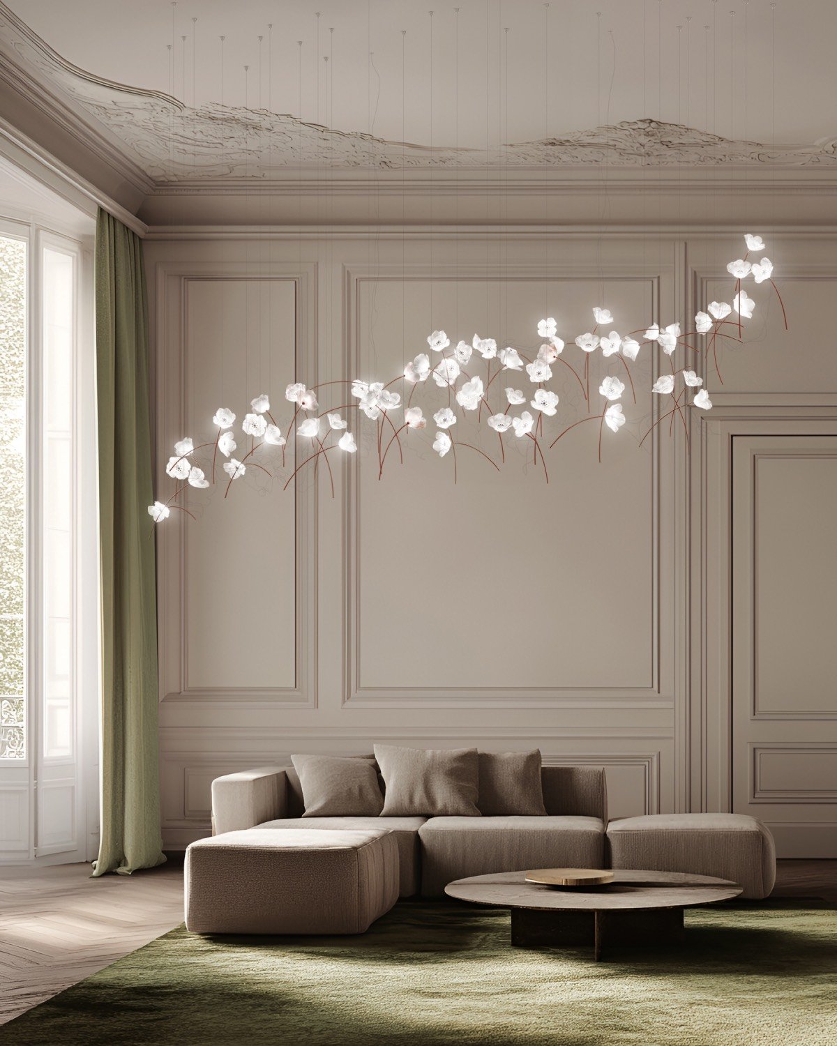 Poppy suspension lamp Slamp