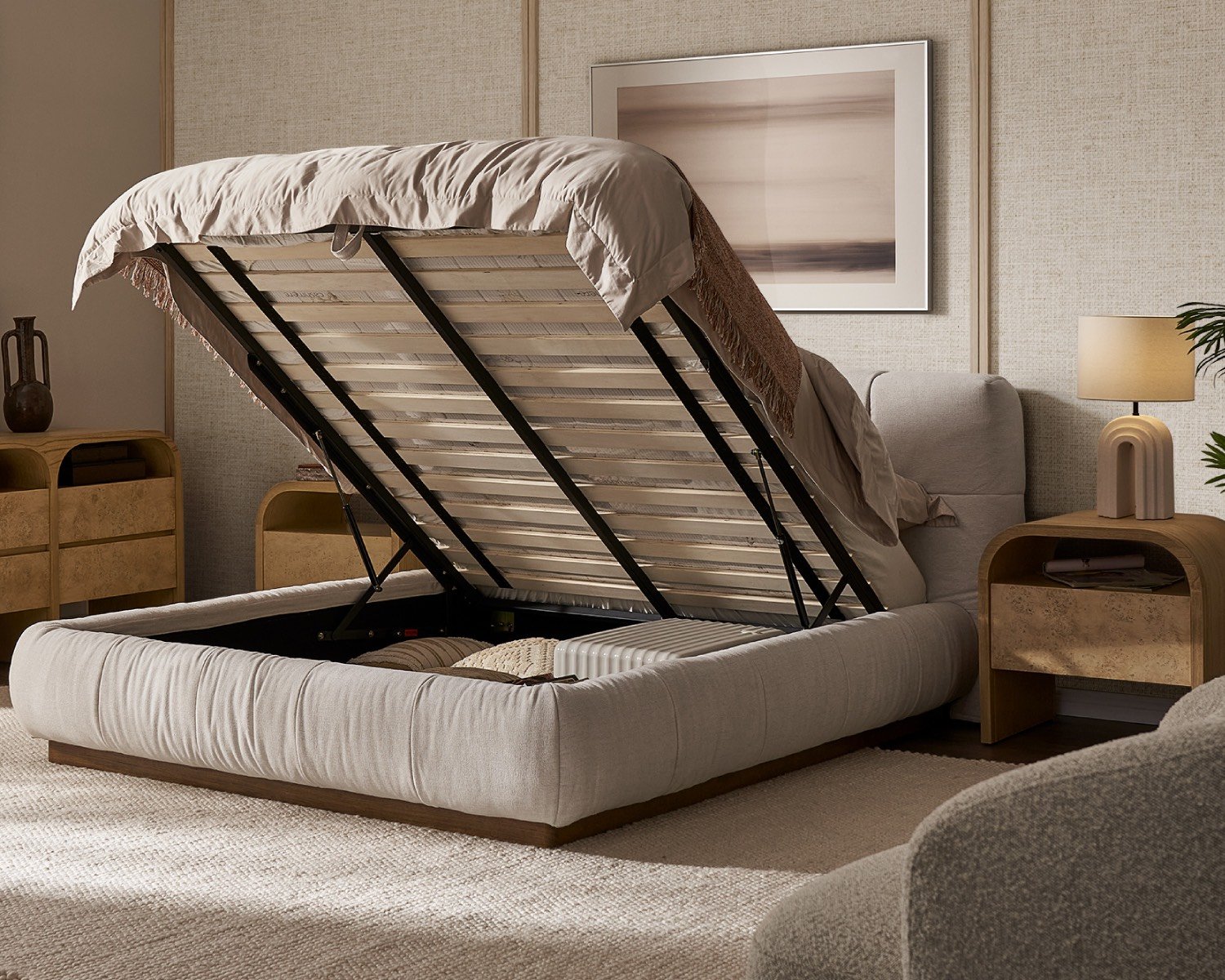Esmee storage bed Castlery