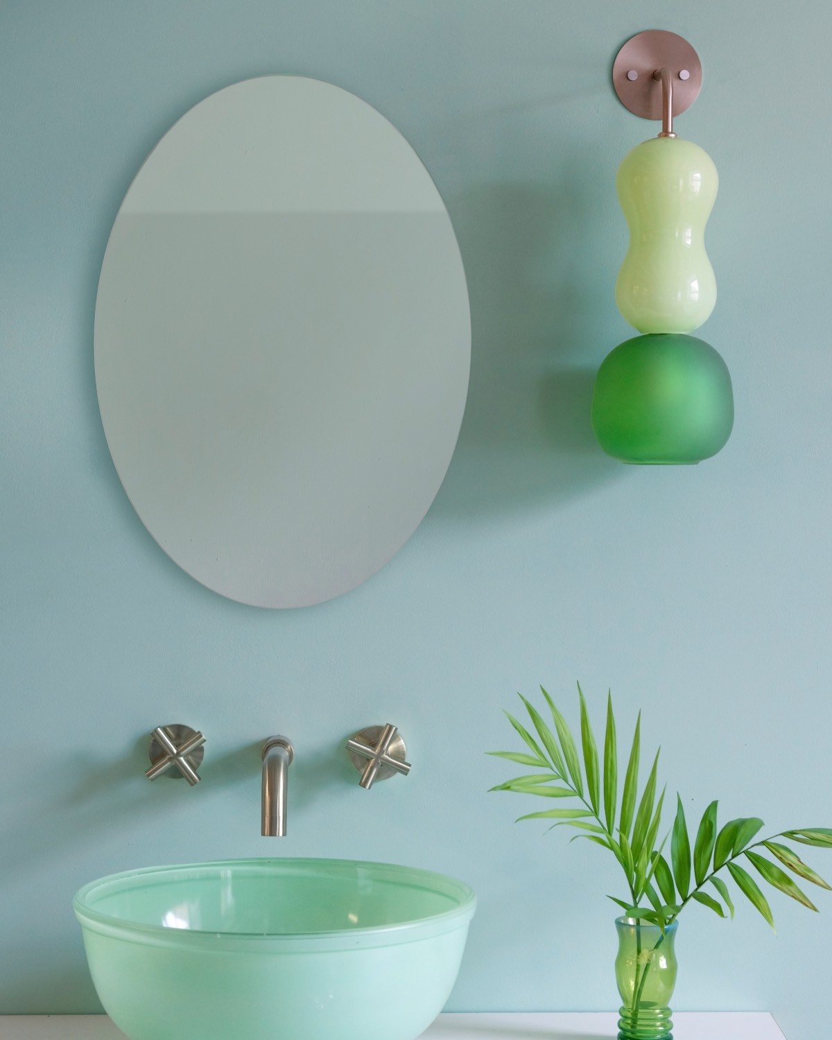 Wavelet Mod wall light Pastello bathroom lighting Curiousa